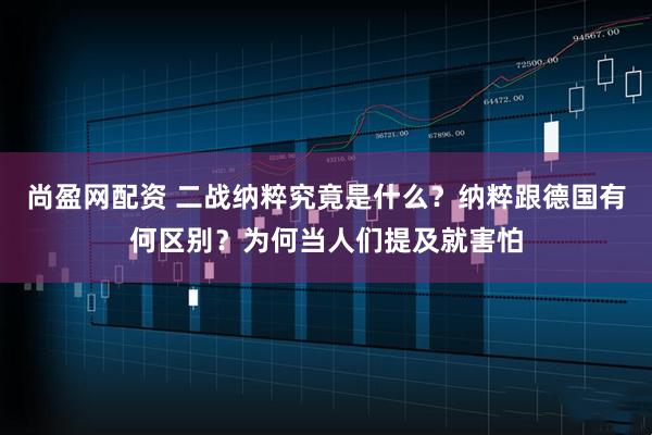 尚盈网配资 二战纳粹究竟是什么？纳粹跟德国有何区别？为何当人们提及就害怕