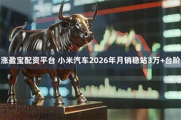 涨盈宝配资平台 小米汽车2026年月销稳站3万+台阶